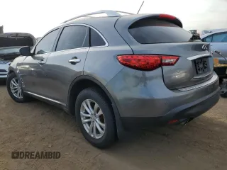 2012 Infiniti FX with VIN JN8AS1MW7CM155004, listed as a Copart auction lot 75588894 with 129,896 mi miles and Salvage Title. Bid and sale history available at DreamBid. Image 2.