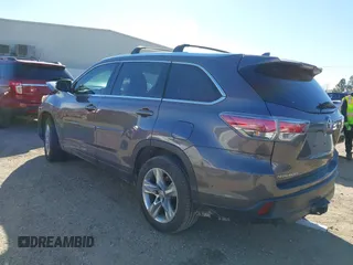 2015 Toyota Highlander Limited with VIN 5TDYKRFH0FS067881, listed as a IAAI auction lot 41272012 with 94,423 mi miles and . Bid and sale history available at DreamBid. Image 3.