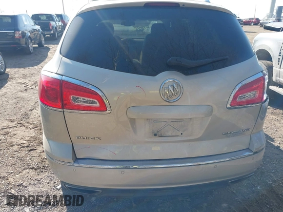 2014 Buick Enclave Leather with VIN 5GAKRBKD7EJ237632, listed as a IAAI auction lot 41791710 with 111,435 mi miles and . Bid and sale history available at DreamBid. Image 16.