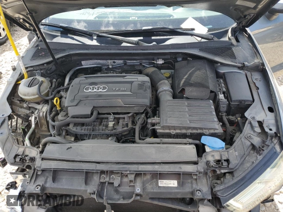 2015 Audi A3 2.0T Prestige with VIN WAUKFGFF7F1010648, listed as a Copart auction lot 55934134 with 86,223 mi miles and Salvage Title. Bid and sale history available at carsss.com. Image 11.
