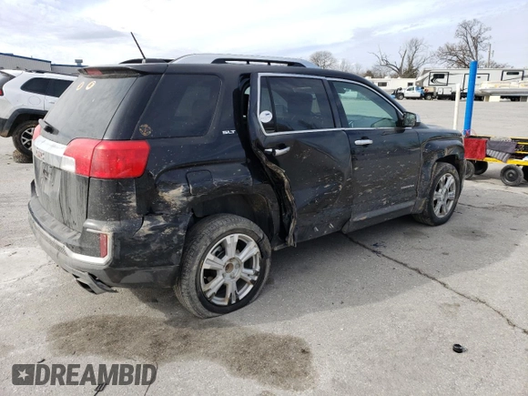 2017 GMC Terrain SLT z VIN 2GKFLPE33H6206109, wystawiony jako Copart lot #43230295 z przebiegiem 40 961 mil mil oraz Szkoda całkowita • Salvage title. Historia ofert i sprzedaży dostępna na DreamBid. Obrazek 3.