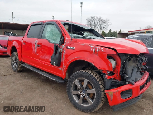 2017 Ford F-150 XL with VIN 1FTEW1EG1HKC32302, listed as a IAAI auction lot 42017882 with 115,868 mi miles. Bid and sale history available at carsss.com. Image 1.