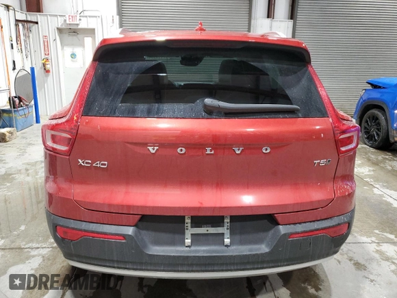 2020 Volvo XC40 Momentum z VIN YV4162UK9L2276791, wystawiony jako Copart lot #87115964 z przebiegiem 43 704 mil mil oraz Szkoda całkowita • Salvage title. Historia ofert i sprzedaży dostępna na DreamBid. Obrazek 6.