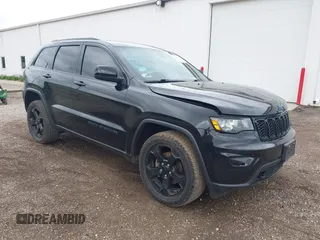 2018 Jeep Grand Cherokee Laredo with VIN 1C4RJFAG0JC405486, listed as a IAAI auction lot 42331951 with 92,795 mi miles and . Bid and sale history available at DreamBid. Image 1.