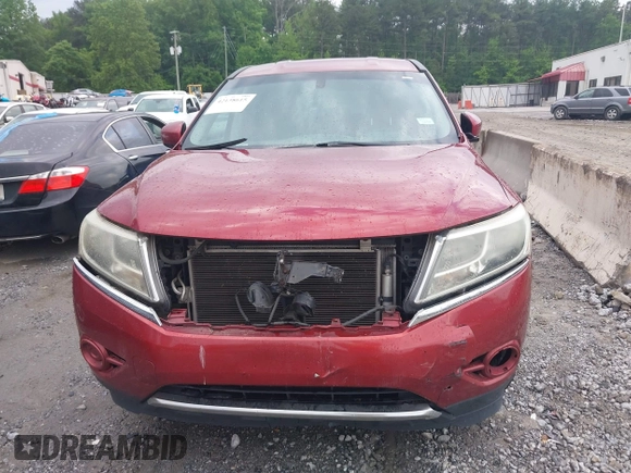 2013 Nissan Pathfinder SV with VIN 5N1AR2MM1DC678209, listed as a IAAI auction lot 42138615 with 200,000 mi miles and . Bid and sale history available at DreamBid. Image 12.