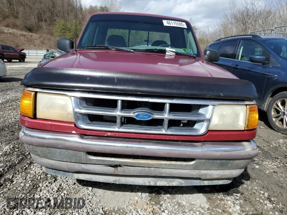 1994 Ford Ranger XLT with VIN 1FTCR15X5RTA87551, listed as a Copart auction lot 46115505 with 143,063 mi miles and Salvage Title. Bid and sale history available at DreamBid. Image 5.