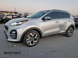 2022 Kia Sportage EX with VIN KNDPN3AC8N7955332, listed as a Copart auction lot 47824755 with 25,544 mi miles and Salvage title. Bid and sale history available at DreamBid. Image 1.