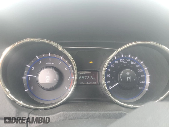 2011 Hyundai Sonata Limited with VIN 5NPEC4AC1BH066785, listed as a Copart auction lot 51503175 with 142,396 mi miles and Salvage Title. Bid and sale history available at DreamBid. Image 9.
