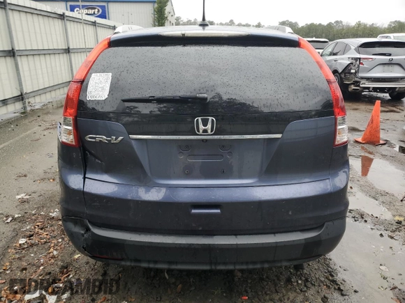 2014 Honda CR-V EX-L with VIN 2HKRM3H72EH506969, listed as a Copart auction lot 44978865 with 175,929 mi miles and Salvage Title. Bid and sale history available at carsss.com. Image 6.