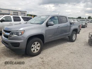 2020 Chevrolet Colorado 2WD Work Truck z VIN 1GCGSBEAXL1239348, wystawiony jako Copart lot #58490295 z przebiegiem 66 665 mil mil oraz Szkoda całkowita • Salvage title. Historia ofert i sprzedaży dostępna na DreamBid. Obrazek 1.