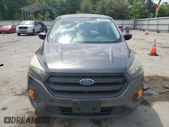 2018 Ford Escape S with VIN 1FMCU0F7XJUA71377, listed as a Copart auction lot 53922215 with 57,459 mi miles and Salvage title. Bid and sale history available at DreamBid. Image 5.