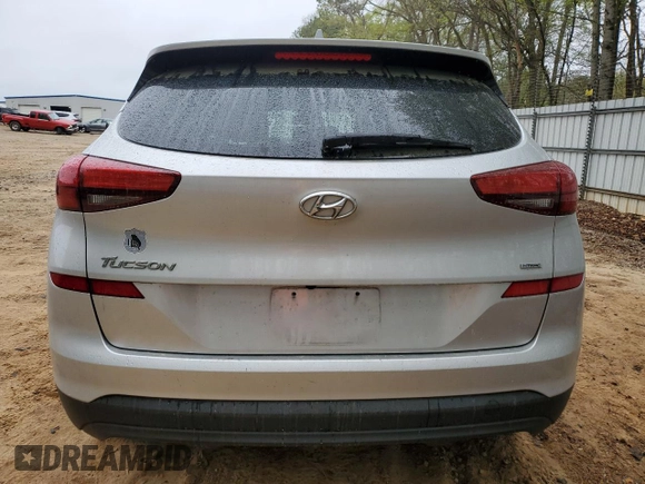 2019 Hyundai Tucson SE with VIN KM8J2CA49KU885758, listed as a Copart auction lot 51117905 with 32,259 mi miles and Salvage Title. Bid and sale history available at carsss.com. Image 6.