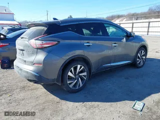 2016 Nissan Murano SL with VIN 5N1AZ2MH5GN158932, listed as a IAAI auction lot 41614873 with 112,294 mi miles. Bid and sale history available at carsss.com. Image 4.