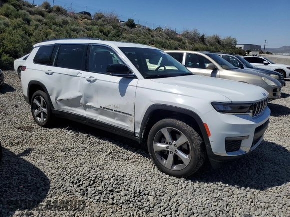 2022 Jeep Grand Cherokee Limited z VIN 1C4RJKBG6N8546417, wystawiony jako Copart lot #58009835 z przebiegiem 50 211 mil mil oraz Szkoda całkowita • Salvage title. Historia ofert i sprzedaży dostępna na DreamBid. Obrazek 4.