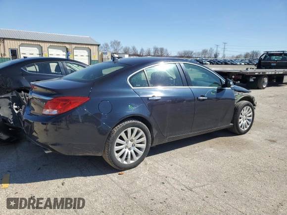 2013 Buick Regal Turbo Premium 1 with VIN 2G4GS5EVXD9237788, listed as a Copart auction lot 49508825 with 167,045 mi miles and Salvage Title. Bid and sale history available at carsss.com. Image 3.