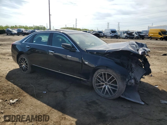2018 Cadillac CT6 AWD z VIN 1G6KB5RS9JU132448, wystawiony jako Copart lot #56559515 z przebiegiem 109 823 mil mil oraz Szkoda całkowita • Salvage title. Historia ofert i sprzedaży dostępna na DreamBid. Obrazek 4.