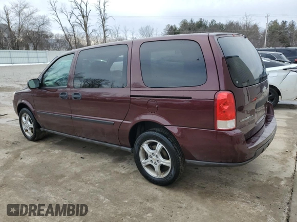 2008 Chevrolet Uplander LS with VIN 1GNDV231X8D162927, listed as a Copart auction lot 45901975 with 174,416 mi miles and Non Repairable. Bid and sale history available at DreamBid. Image 2.