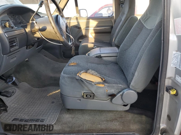 1993 Ford F-150 with VIN 1FTEX15N4PKA51088, listed as a Copart auction lot 87699725 with 205,449 mi miles and Salvage Title. Bid and sale history available at carsss.com. Image 7.