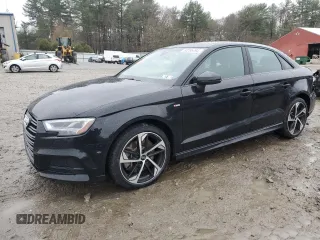 2020 Audi A3 Sedan S line Premium Plus with VIN WAUJEGFF6LA094312, listed as a Copart auction lot 50286494 with 27,819 mi miles. Bid and sale history available at carsss.com. Image 1.