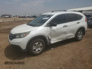 2013 Honda CR-V LX with VIN 5J6RM3H36DL022305, listed as a Copart auction lot 60541385 with 113,106 mi miles and Salvage title. Bid and sale history available at DreamBid. Image 1.
