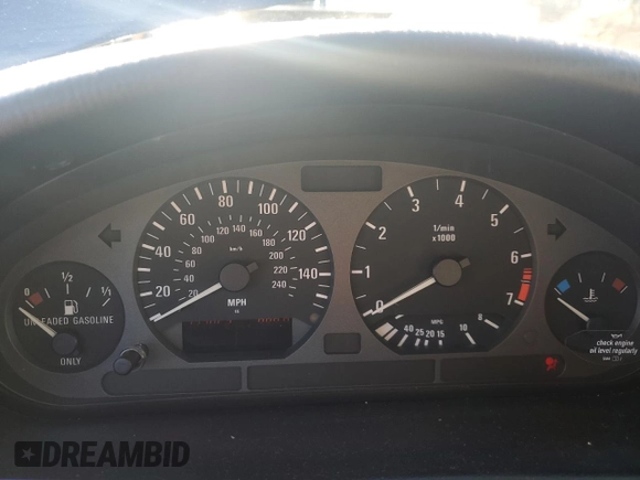1997 BMW 3 Series 328iA with VIN WBACD4326VAV49335, listed as a Copart auction lot 42039834 with 0 mi miles and Non Repairable. Bid and sale history available at carsss.com. Image 9.