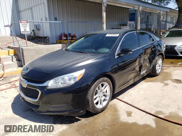 2016 Chevrolet Malibu Limited LT with VIN 1G11C5SA9GU102908, listed as a Copart auction lot 57293054 with 119,955 mi miles and Salvage Title. Bid and sale history available at carsss.com. Image 1.