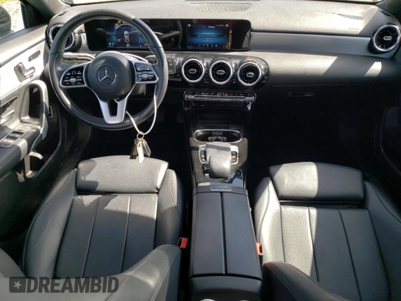 2019 Mercedes-Benz A 220 with VIN WDD3G4FB4KW021352, listed as a Copart auction lot 57049025 with 28,545 mi miles and Salvage title. Bid and sale history available at DreamBid. Image 8.