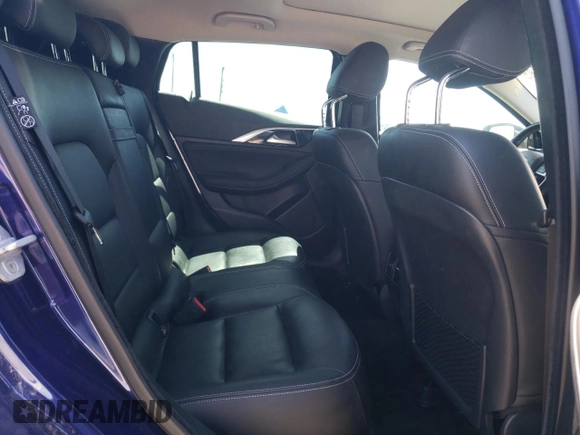 2017 Infiniti QX30 Premium with VIN SJKCH5CR6HA026036, listed as a Copart auction lot 60285085 with 46,777 mi miles and Salvage title. Bid and sale history available at DreamBid. Image 11.