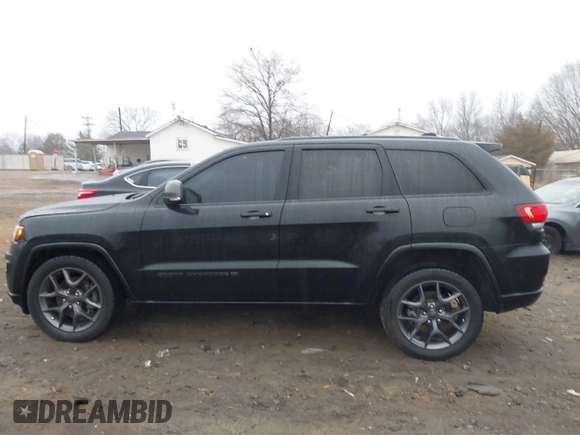 2021 Jeep Grand Cherokee 80th Anniversary with VIN 1C4RJFBG2MC614814, listed as a IAAI auction lot 41486793 with 88,089 mi miles and . Bid and sale history available at DreamBid. Image 15.