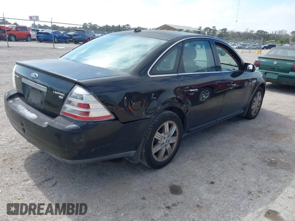 2008 Ford Taurus Limited with VIN 1FAHP28WX8G149284, listed as a IAAI auction lot 41530073 with 149,398 mi miles. Bid and sale history available at carsss.com. Image 4.