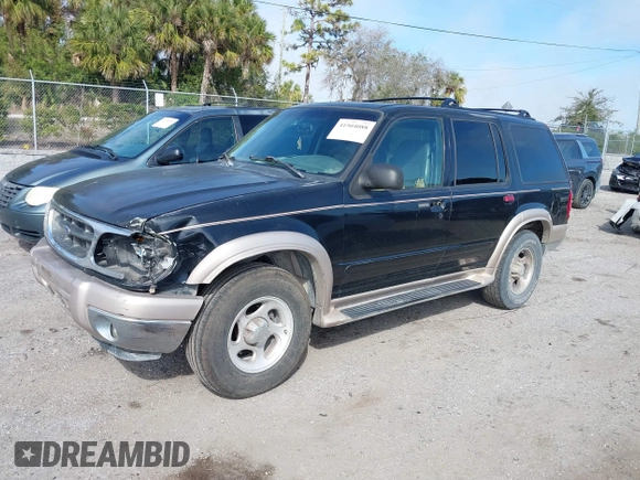 2000 Ford Explorer Eddie Bauer z VIN 1FMZU64EXYZA74923, wystawiony jako IAAI lot #41504088 z przebiegiem 254 021 mil mil oraz . Historia ofert i sprzedaży dostępna na DreamBid. Obrazek 17.