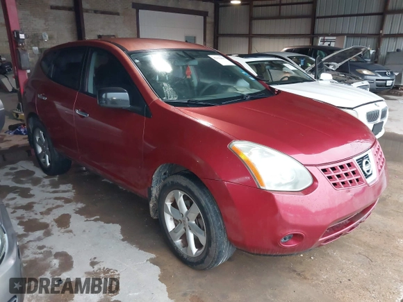 2010 Nissan Rogue S with VIN JN8AS5MT4AW014261, listed as a IAAI auction lot 42122426 with 181,873 mi miles and . Bid and sale history available at carsss.com. Image 1.