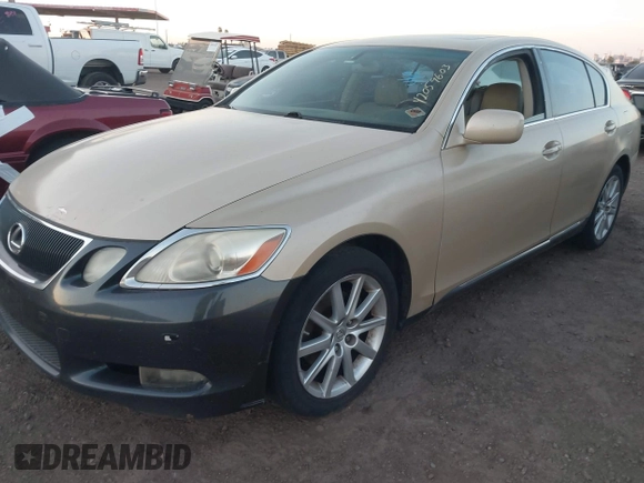 2006 Lexus GS 300 z VIN JTHBH96S865040187, wystawiony jako IAAI lot #42059603 z przebiegiem 256 346 mil mil oraz . Historia ofert i sprzedaży dostępna na DreamBid. Obrazek 2.