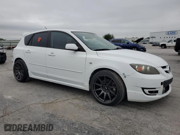 2007 Mazda 3 Mazdaspeed3 Sport z VIN JM1BK34L771748449, wystawiony jako Copart lot #54368285 z przebiegiem Nie podano mil oraz Czysty tytuł • Clean title. Historia ofert i sprzedaży dostępna na DreamBid. Obrazek 4.