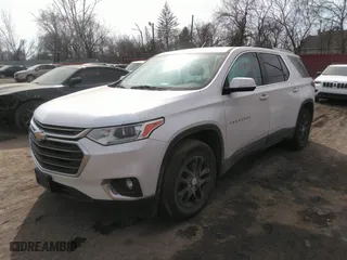 2018 Chevrolet Traverse LT Cloth with VIN 1GNEVGKW3JJ226764, listed as a IAAI auction lot 41784966 with 112,626 mi miles. Bid and sale history available at carsss.com. Image 2.