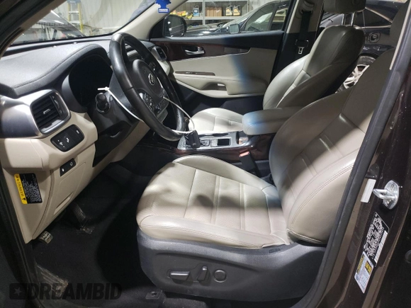2018 Kia Sorento EX with VIN 5XYPHDA54JG355855, listed as a Copart auction lot 45316725 with 81,090 mi miles and Salvage Title. Bid and sale history available at carsss.com. Image 7.