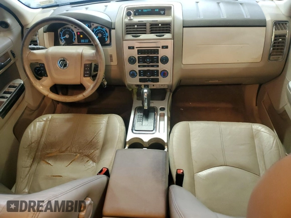 2009 Mercury Mariner Premier z VIN 4M2CU87779KJ12650, wystawiony jako Copart lot #52595645 z przebiegiem 225 939 mil mil oraz Szkoda całkowita • Salvage title. Historia ofert i sprzedaży dostępna na DreamBid. Obrazek 8.