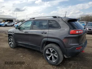 2018 Jeep Cherokee Trailhawk with VIN 1C4PJMBB0JD561309, listed as a Copart auction lot 51487065 with 105,138 mi miles and Salvage title. Bid and sale history available at DreamBid. Image 2.