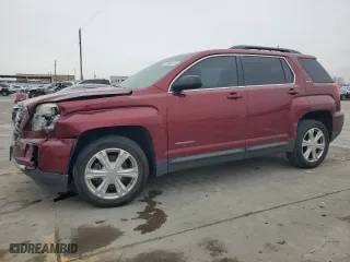 2017 GMC Terrain SLE with VIN 2GKFLNE3XH6184405, listed as a Copart auction lot 43604215 with 96,663 mi miles and Salvage Title. Bid and sale history available at carsss.com. Image 1.