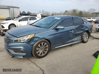 2016 Hyundai Sonata 2.4L Sport with VIN 5NPE34AF1GH422637, listed as a Copart auction lot 49246885 with 187,850 mi miles and Salvage Title. Bid and sale history available at carsss.com. Image 1.