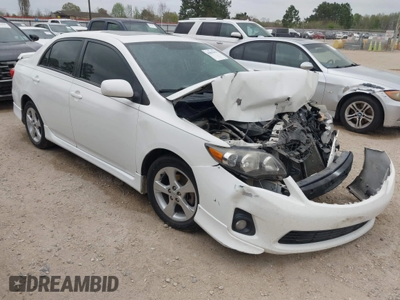 2011 Toyota Corolla L with VIN 2T1BU4EE1BC733675, listed as a IAAI auction lot 41837013 with 173,282 mi miles. Bid and sale history available at carsss.com. Image 1.
