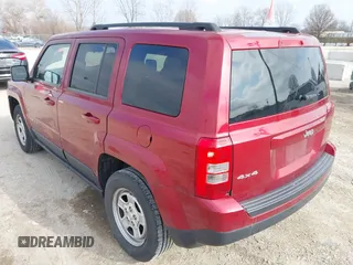 2015 Jeep Patriot Sport with VIN 1C4NJRBBXFD214047, listed as a IAAI auction lot 41976498 with 144,950 mi miles and . Bid and sale history available at carsss.com. Image 3.