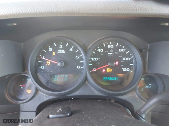 2013 Chevrolet Silverado 1500 Work Truck with VIN 1GCRKPEA1DZ366756, listed as a IAAI auction lot 41196096 with 274,143 mi miles. Bid and sale history available at carsss.com. Image 7.