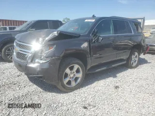 2015 Chevrolet Tahoe LT with VIN 1GNSKBKC3FR568065, listed as a Copart auction lot 53072695 with 158,705 mi miles and Salvage title. Bid and sale history available at DreamBid. Image 1.