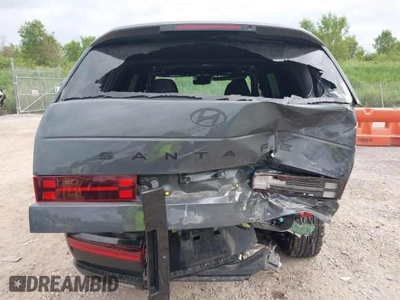 2025 Hyundai Santa Fe Calligraphy z VIN 5NMP5DG13SH035494, wystawiony jako IAAI lot #42523634 z przebiegiem 9 261 mil mil oraz . Historia ofert i sprzedaży dostępna na DreamBid. Obrazek 17.