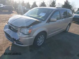 2015 Chrysler Town & Country Touring with VIN 2C4RC1BG8FR537647, listed as a IAAI auction lot 41888638 with 146,866 mi miles. Bid and sale history available at carsss.com. Image 2.