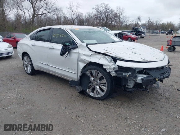 2015 Chevrolet Impala LTZ with VIN 1G1165S32FU121968, listed as a IAAI auction lot 41918351 with 80,680 mi miles and . Bid and sale history available at DreamBid. Image 1.