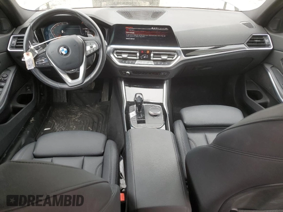 2019 BMW 3 Series 330i xDrive with VIN WBA5R7C54KAJ78726, listed as a Copart auction lot 49688165 with 51,481 mi miles and Salvage Title. Bid and sale history available at carsss.com. Image 8.