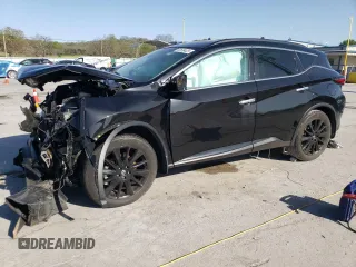 2022 Nissan Murano SV z VIN 5N1AZ2BJ9NC114351, wystawiony jako Copart lot #52538425 z przebiegiem 39 341 mil mil oraz Szkoda całkowita • Salvage title. Historia ofert i sprzedaży dostępna na DreamBid. Obrazek 1.