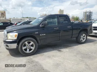 2008 Dodge Ram 1500 SLT with VIN 1D7HA18208J236414, listed as a Copart auction lot 52612975 with Not Provided miles and Salvage Title. Bid and sale history available at carsss.com. Image 1.